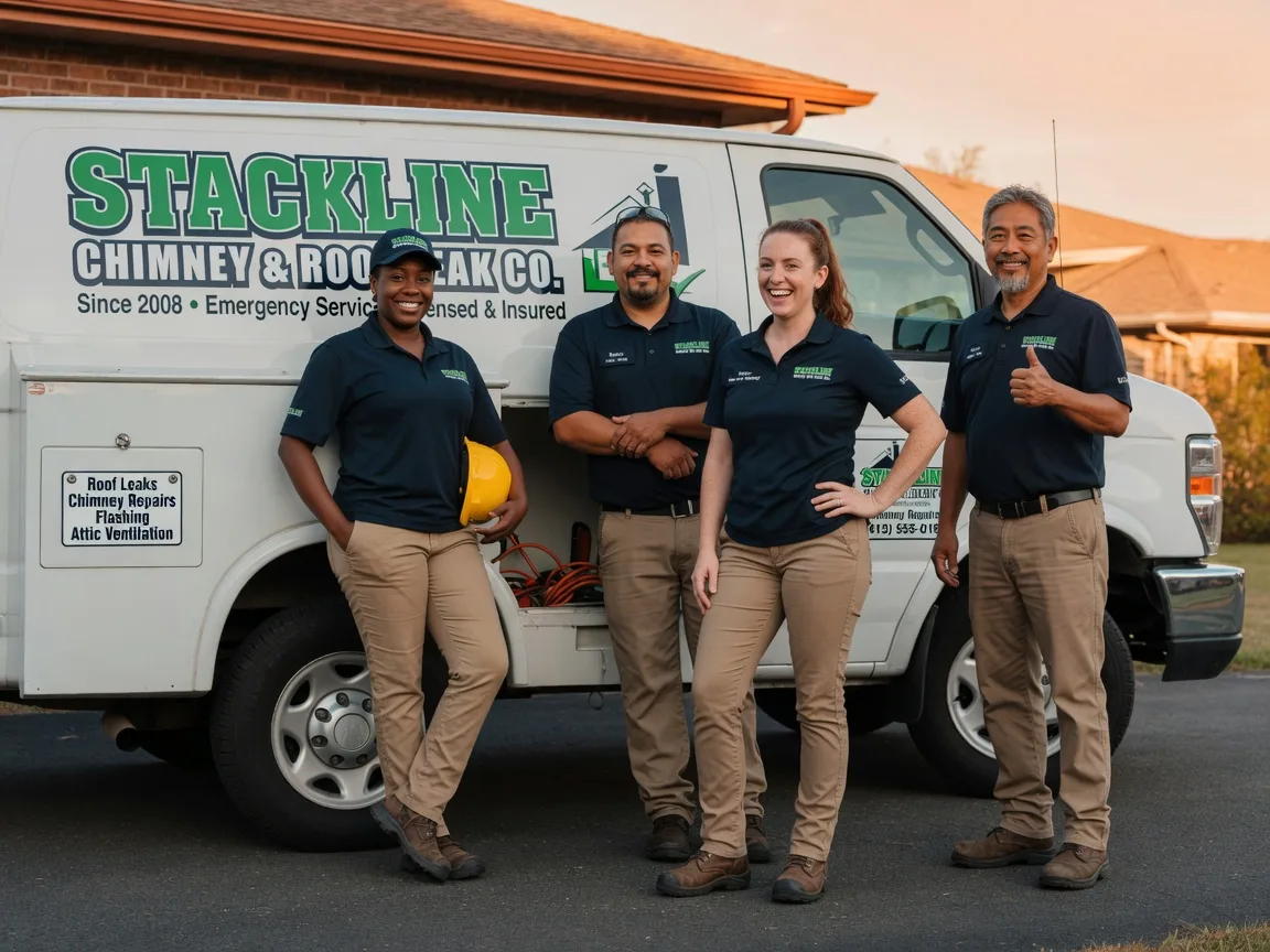 Chimney flashing repair company in Latty, OH